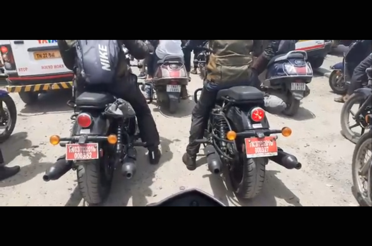 Royal Enfield 650cc cruiser spied; appears to be production ready